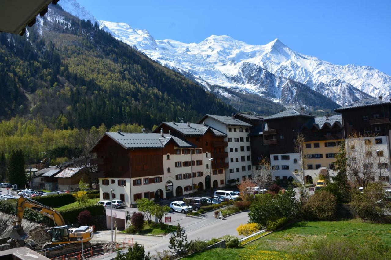 Appt 4 /5 Pers - 3 Min. Centre Ville Chamonix Exteriör bild