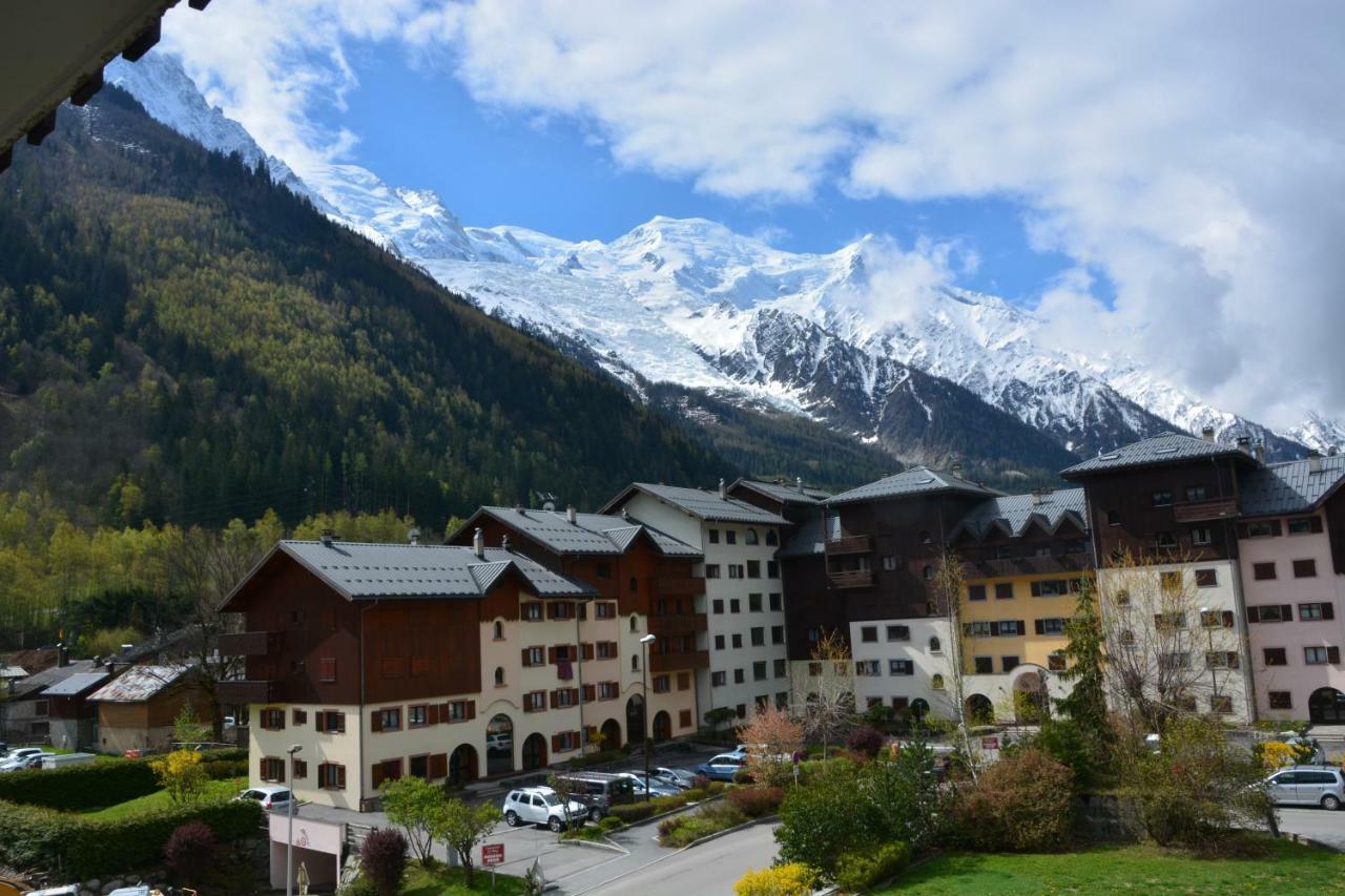 Appt 4 /5 Pers - 3 Min. Centre Ville Chamonix Exteriör bild